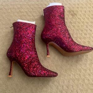 Sparkle Glitter Booties 💖